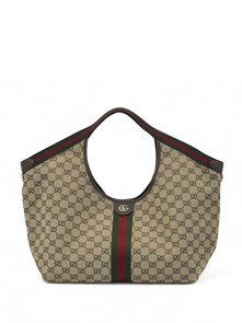 {{photo.Alt || photo.Description || 'GUCCI сумка шоппер текстиль монограмма коричневая'}}