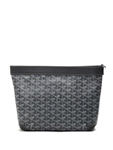 Goyard несессер канва монограмма серый НС-00047
