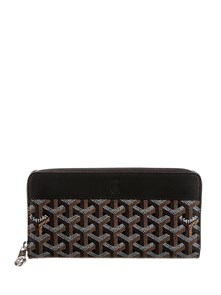 Goyard кошелек в канве черный КЛ-00054