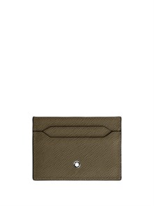 MONTBLANC визитница маленькая бежевая из кожи эпсом ВЗ-0066