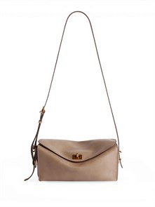 {{photo.Alt || photo.Description || 'BALENCIAGA сумка Le 7 средняя гладкая кожа бежевая золото'}}