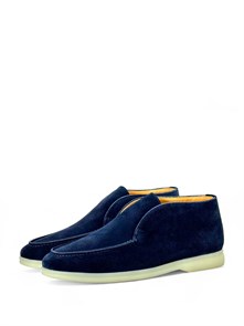 {{photo.Alt || photo.Description || 'LORO PIANA лоферы высокие замша темно-фиолетовые с белой подошвой'}}
