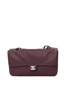 {{photo.Alt || photo.Description || 'CHANEL сумка Maxi Flap 32 см кожа того бордовая маленькая серебро'}}
