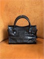 BALENCIAGA сумка Le City Mini мятая кожа черная СК-01511