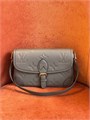 LV сумка Diane Satchel кожа черная монограмм золото СК-01746