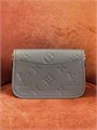 LV сумка Diane Satchel кожа черная монограмм золото СК-01746