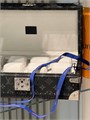 LV шкатулка черная монограмм под часы серая внутри КТ-00210