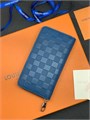 LV кошелек Zippy средний кожа шашка синий КЛ-0309