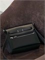 HERMES Herbag Mini 20 см текстиль черная серебро СК-01073