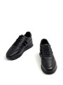 TODS кроссовки черные кожа две полосы ОС-2222