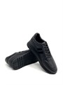 TODS кроссовки черные кожа две полосы ОС-2222