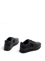 TODS кроссовки черные кожа две полосы ОС-2222