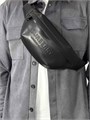 BURBERRY поясная сумка кожа черного цвета СЛ-00194