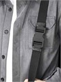 BURBERRY поясная сумка кожа черного цвета СЛ-00194