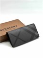 BURBERRY купюрница клетка серая КП-0733