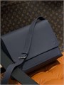 LV мессенджер Speed кожа Того синий большой МС-00987