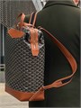 GOYARD рюкзак канва с коричневыми кожаными ручками РК-1744