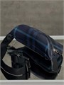 BURBERRY поясная сумка канва в клетку из коллекции 2023 синяя СЛ-0607
