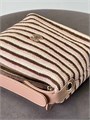 CHANEL Сумка Hobo Clutch текстильная розовая золото СК-01643
