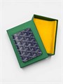 GOYARD визитница книжкой синяя ВЗ-0043