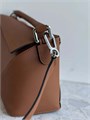 LOEWE сумка Puzzle гладкая кожа кэмел серебро 24 см СК-00909