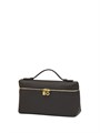 LORO PIANA сумка маленькая того шоколад золото СК-00702