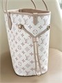 LV сумка тоут Neverfull бежевая канва монограмма бежевая кожа того маленькая СК-01321