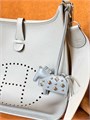 HERMES сумка Evelyne кожа Того 29 см серая СК-8979
