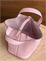 HERMES Picotin 18 см сумка розовая кожа того серебро СК-00498