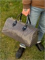 GOYARD дорожная сумка 50 см канва черная ДС-2073