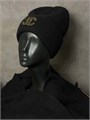 CHANEL набор шапка-шарф черная шерсть ШП-00562