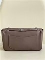 CHANEL сумка Maxi Flap 32 см кожа того коричневая маленькая серебро СК-01701