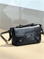 BALENCIAGA сумка Le City Nano мятая кожа черная СК-01524