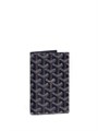 Goyard обложка на паспорт канва темно-синяя ОП-00059
