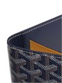 Goyard обложка на паспорт канва темно-синяя ОП-00059