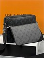 LV мессенджер Trio 3 в 1 серая монограмма МС-0983