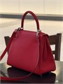 HERMES сумка Kelly 28 см кожа Того красная серебро СК-00776