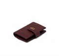 DIOR визитница книжка бордо ВЗ-00326