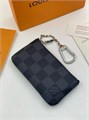 LV ключница канва серая шашка КЧ-1498