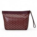 Goyard несессер канва монограмма бордовый НС-00045