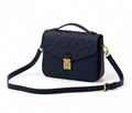 LV сумка Pochette Metis кожа монограмма синяя СК-00301