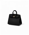 HERMES Birkin сумка кожа эпсом 20 см черная золото СК-00311
