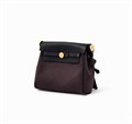 HERMES Herbag Mini 20 см текстиль коричневая золото СК-00454