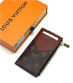 LV визитница длинная на молнии коричневая монограмма ВЗ-2004