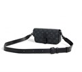 LV мессенджер Бумажник Montsouris Wearable серая канва Monogram МС-1503