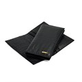 ZILLI купюрница из черной кожи крокодила логотип золото КП-2009