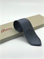BRIONI галстук в полоску серый ГЛ-0831