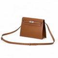 HERMES сумка Kelly Dance кожа Кэмел серебро СК-00432