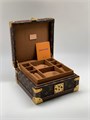 LV шкатулка для украшений коричневая монограмма коричневая внутри КТ-9449