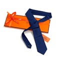 HERMES галстук синий ГЛ-00125